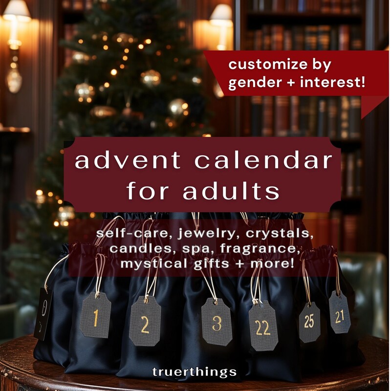 Unique Advent Calendars for Adults Etsy UK