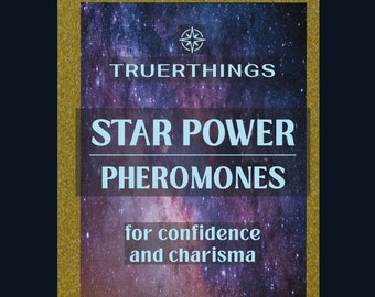 Star Power Pheromone Perfume Attraction Oil- Love Potion for Charisma, Charm Oil, Obsession Spell Potion for Confidence, Manifesting Cologne