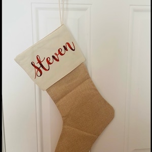 Personalized Christmas Stocking