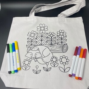 Colorable Tote Bag