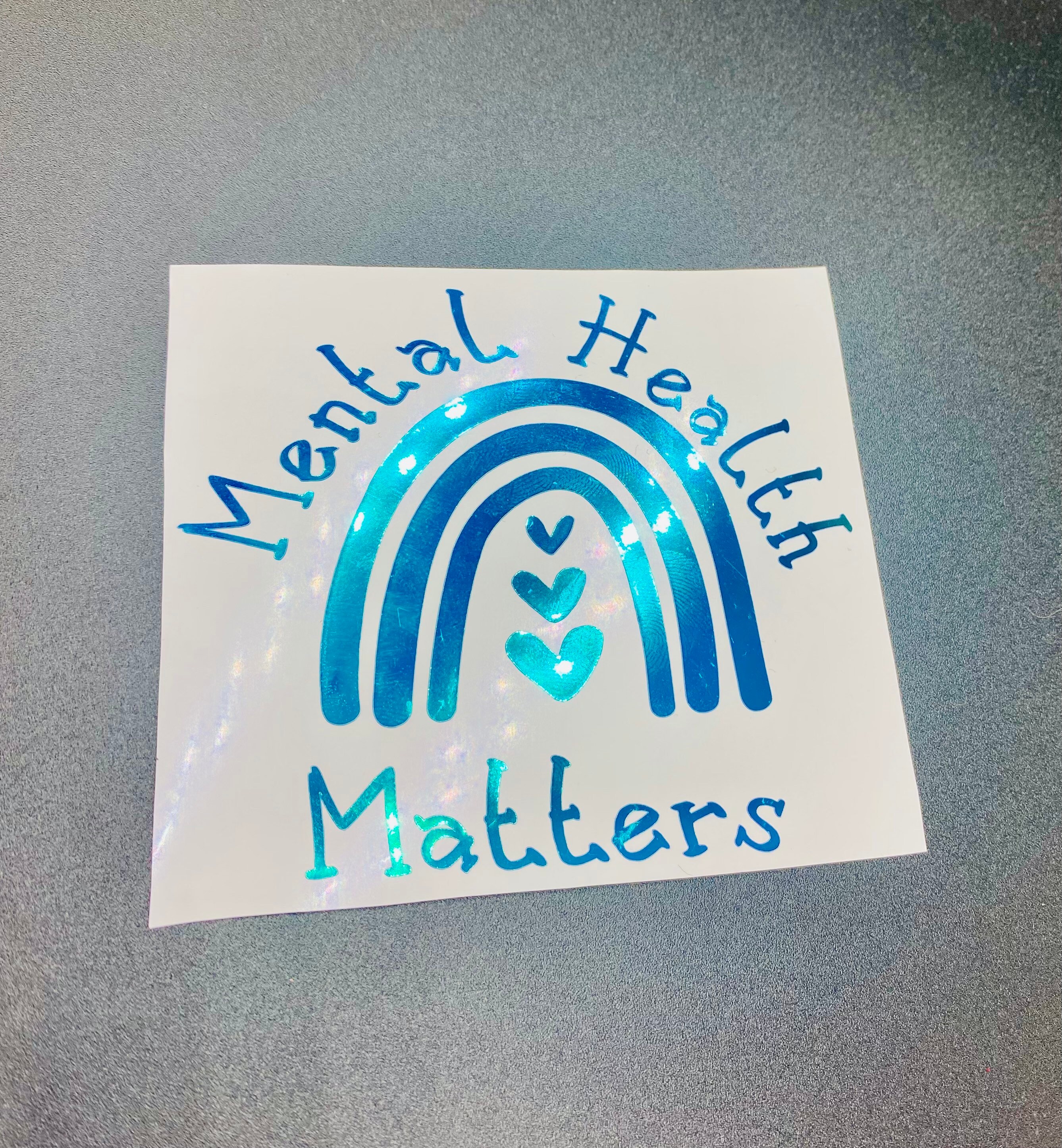Mental Health Matters Vinyl Decal - Etsy