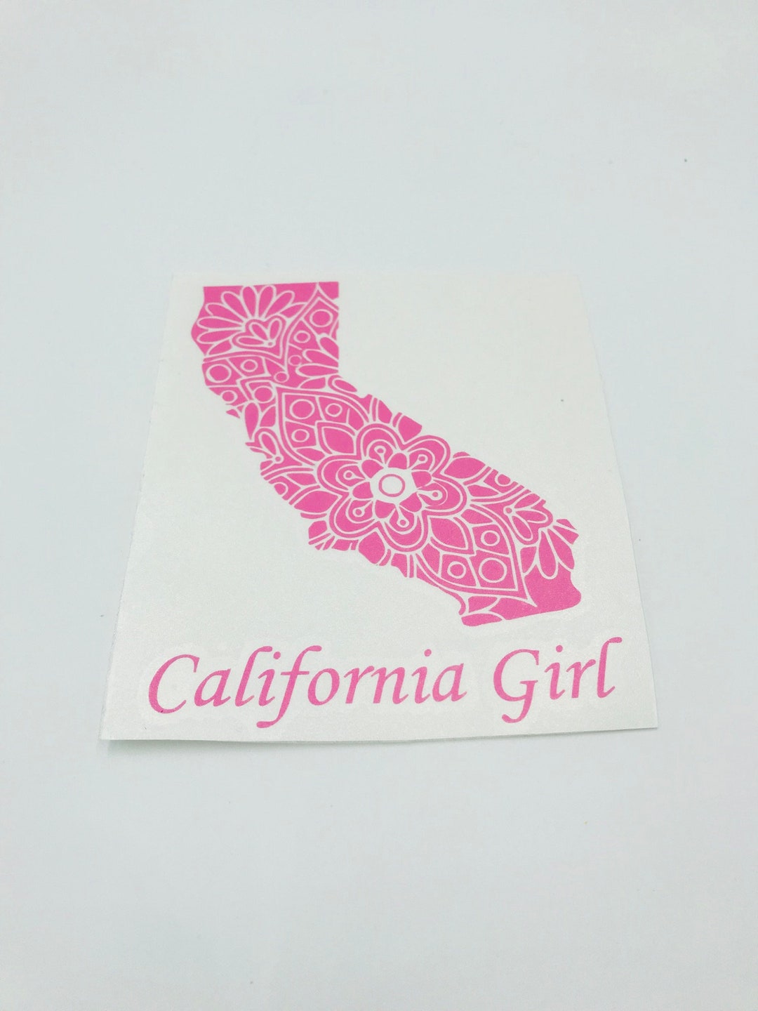 California Girl Decal - Etsy