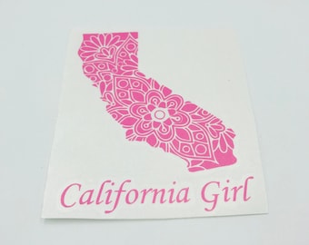 California Girl Decal