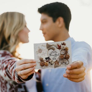 Thanksgiving Baby Announcement: Extra Thankful This Year, Editable Template (Digital) image 8