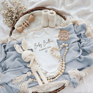 Baby Brother Pregnancy Announcement: Personalized Boy Gender Reveal (Digital Download) image 2