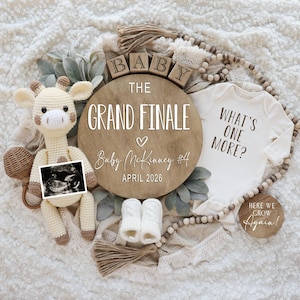 Anuncio del último embarazo • Divertida revelación del gran final • Tarjeta digital de recuerdo