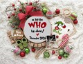 Grinch Christmas Pregnancy Announcement: 'A Little Who is Due' (Digital Template)