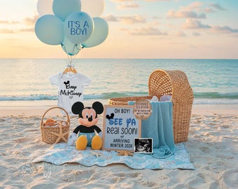 Disney Pregnancy Announcement, Disney Baby One Piece Tee, Disney