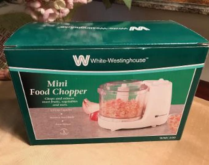 Whitewestinghouse Electric Mini Food Chopper, New and Unused Etsy