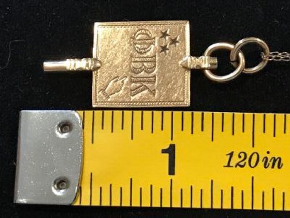 1948 Cornell University Phi Beta Kappa 10K Yellow Gol… - Gem