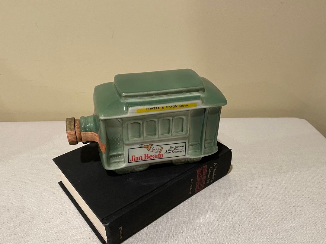 Jim Beam Cable Car Decanter, Regal China Once Held Kentucky Straight