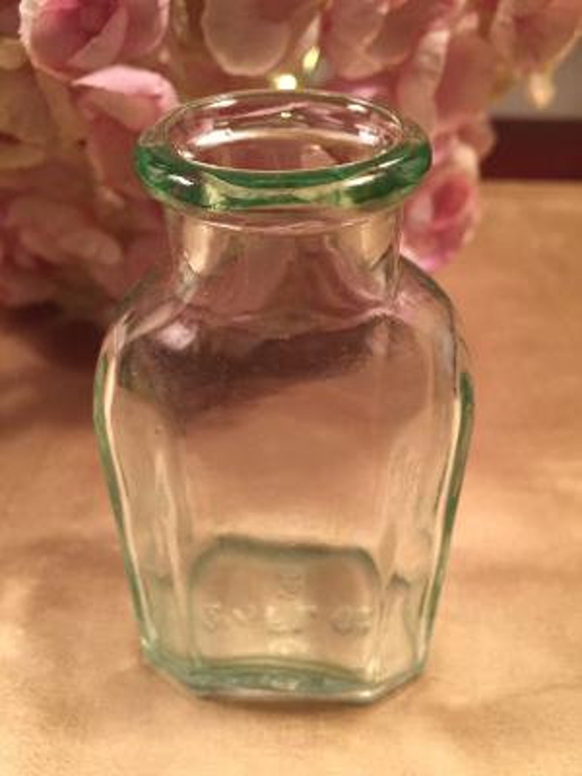 Antique Clear Green Glass Medicine Bottles Rawleigh's and Etsy
