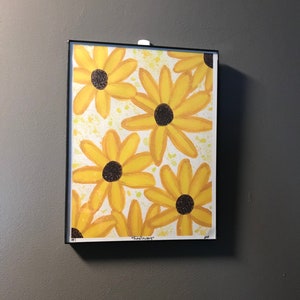 Sunflowers | Art Print | Original Abstract Painting | Modern Wall Art Decor