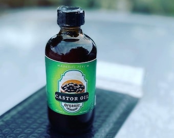 100% Pure Haitian Castor Oil. Roasted for Full Potency!