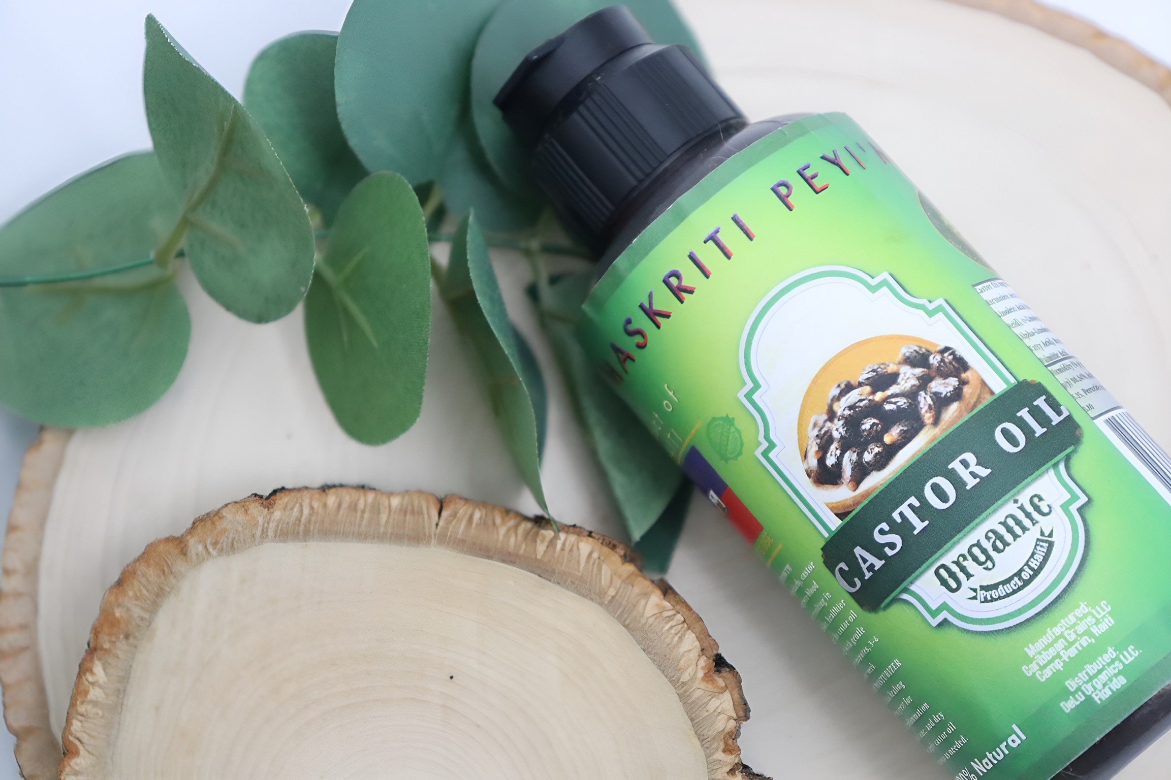 Violet Leaf Infused Castor Oil — Mythic Medicine