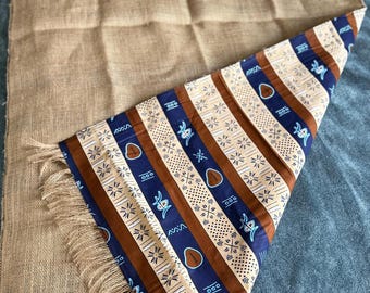 Psalm 91 Fringe Throw W/ Fabric Lining (Faith Throw)