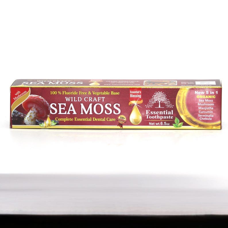 All Natural Toothpaste( Sea Moss & Neem) - Etsy