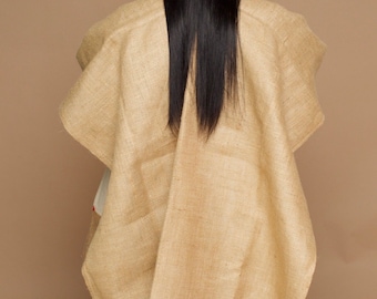 Prayer Poncho (100% Sackcloth) Covered By Faith