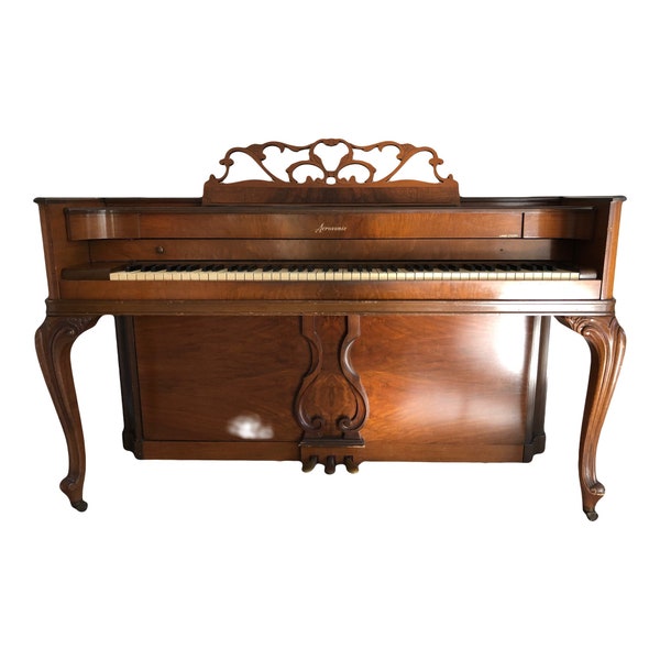 Little Women Movie - Mid Century 1948 Acrosonic “French Provincial” Baldwin Spinet