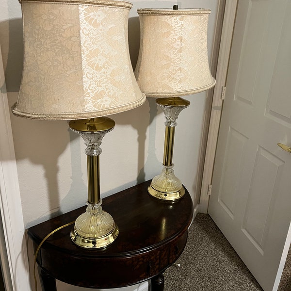 Candlestick Lamp Etsy