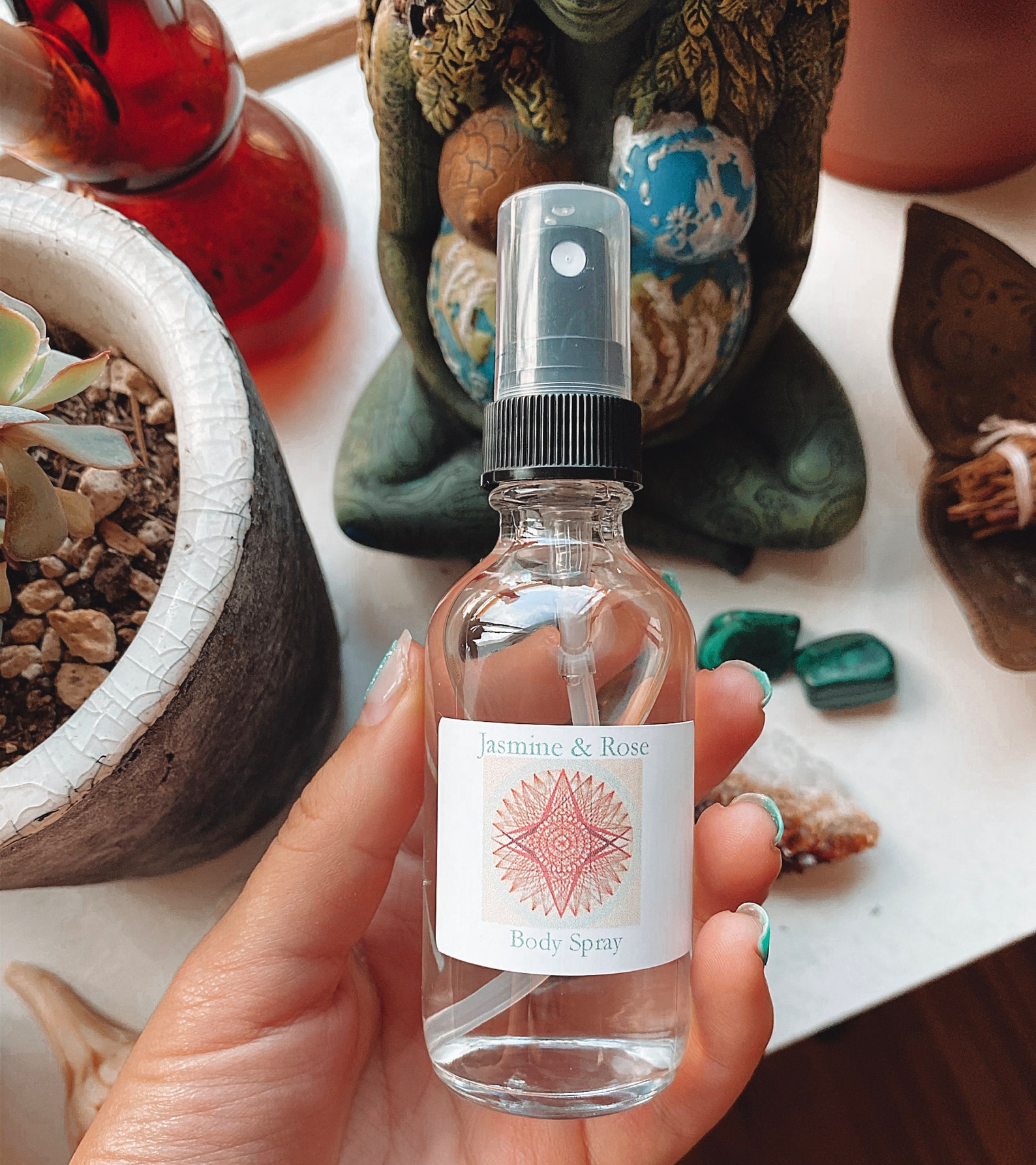 Jasmine & Rose Body Spray | Etsy