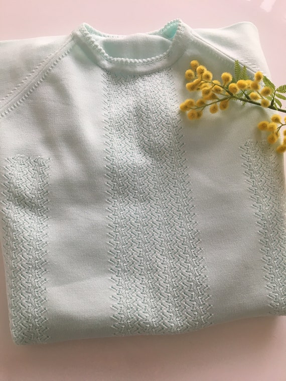 ladies mint green jumper
