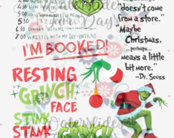 2020 Christmas Waterslides Christmas Tumbler Grinch waterslide grinch hand waterslide 2020 grinch waterslide