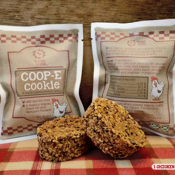 Coop-e Cookie Treats for Chickens