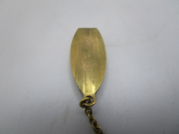 Antique Gold Filled Pocket Watch Chain " Lustern … - image 2