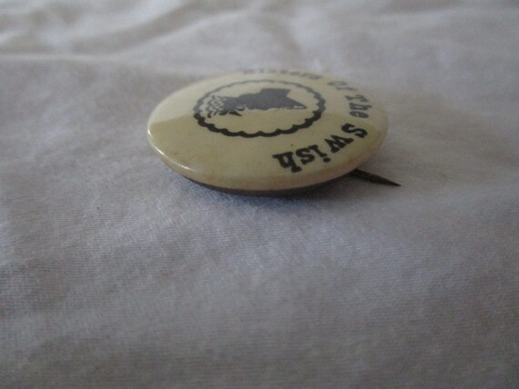 1950's Sisters of the Swish Celluloid Pinback But… - image 2