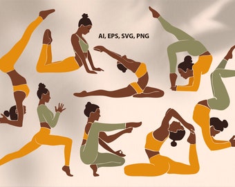 Download Black Woman Fitness Etsy