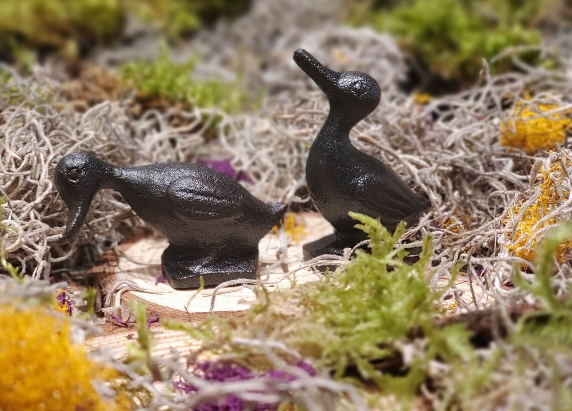 Small Cast Iron Duck Office and Home Decor Figurines - Etsy