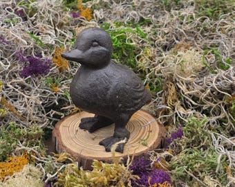 Cast Iron small standing duck Office and Home Decor Figurines Paperweights