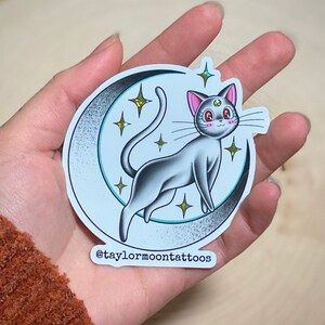 Luna Moon Sticker