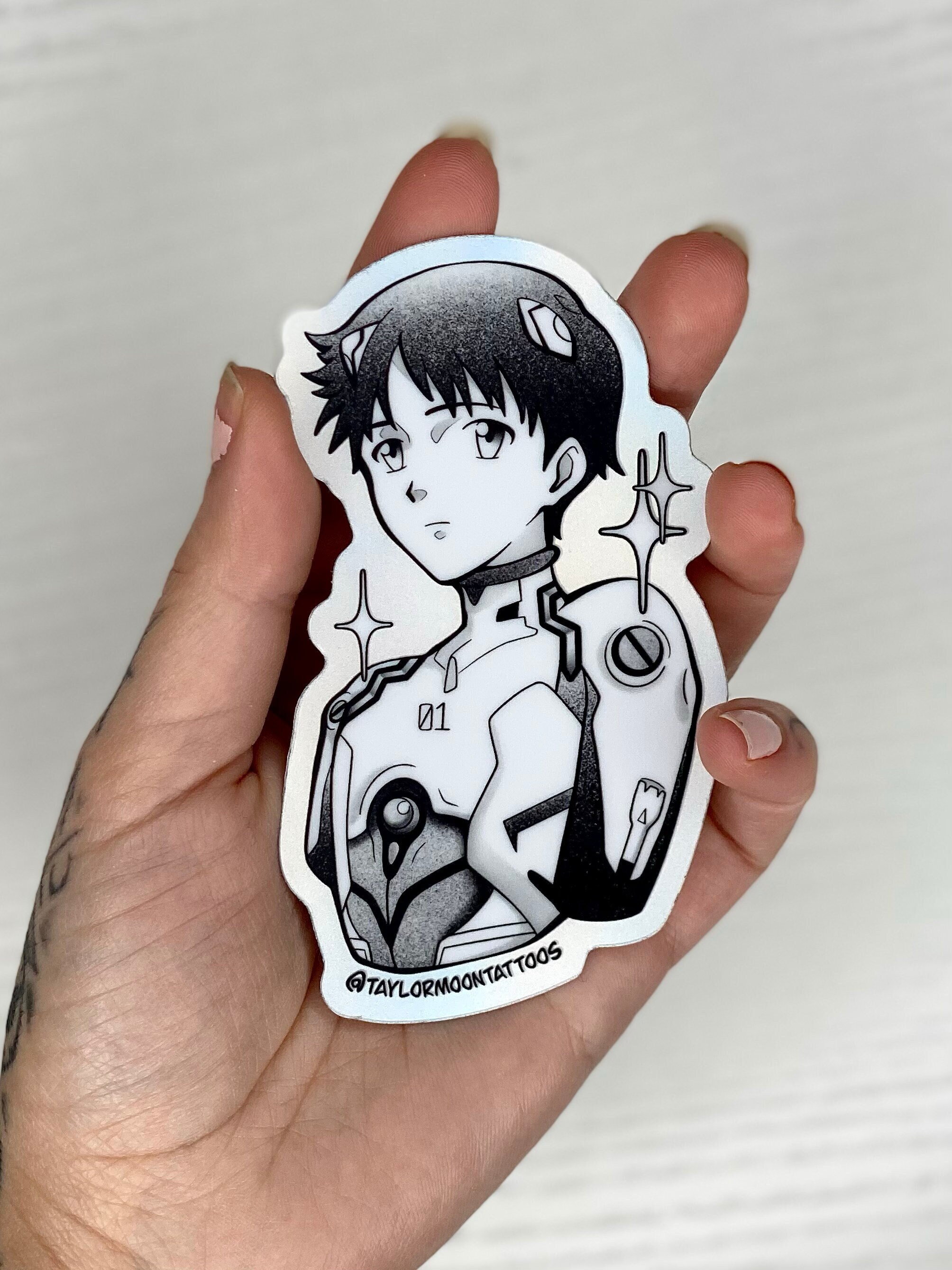 Shinji Sticker - Etsy