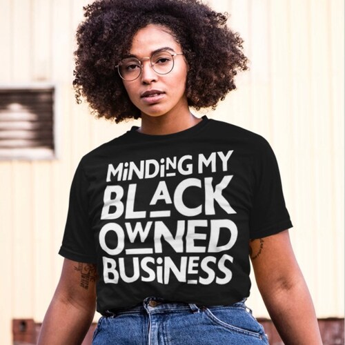 Minding My Business Top Black FP