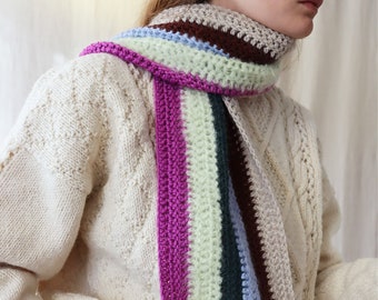 Crochet Pattern - Shade Scarf