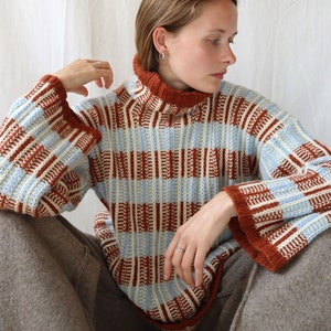 Knitting Pattern - Off Grid Sweater