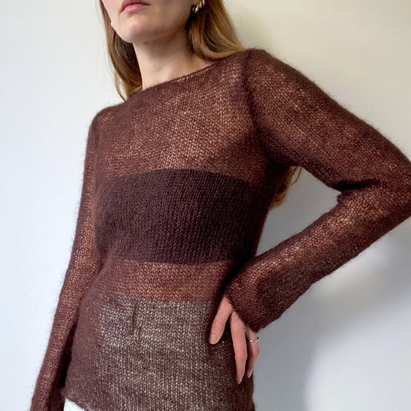 Knitting Pattern - Aura Top