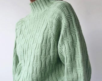 Knitting Pattern - Upstream Sweater
