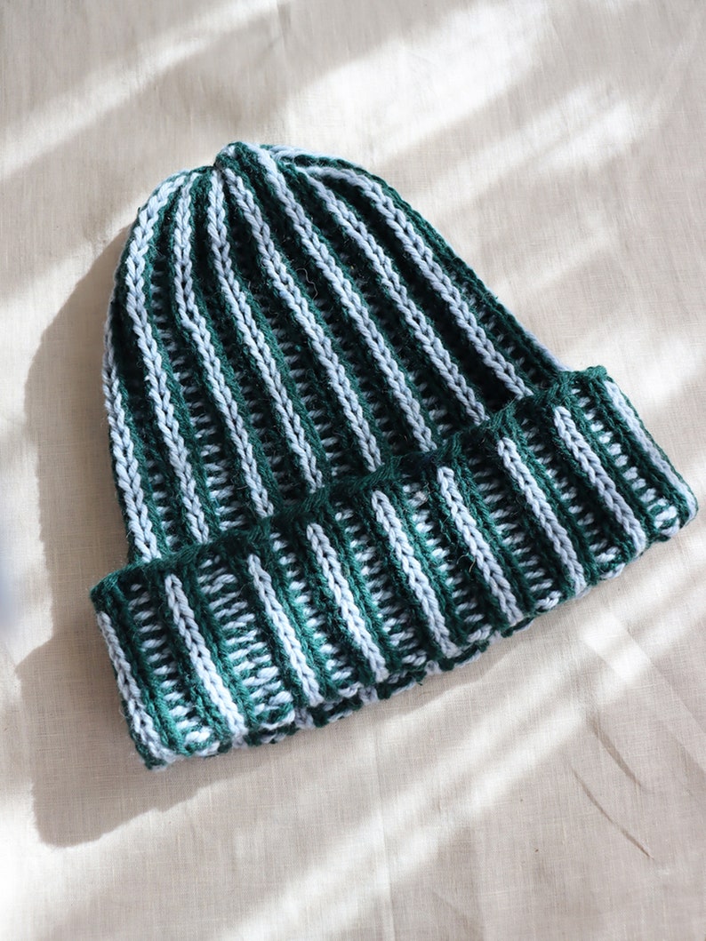 Knitting Pattern Escher Beanie image 5