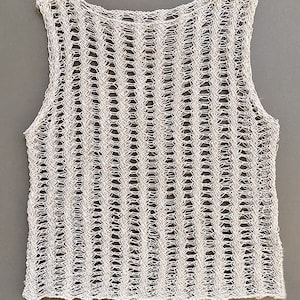 Knitting Pattern Scribble Top - Etsy
