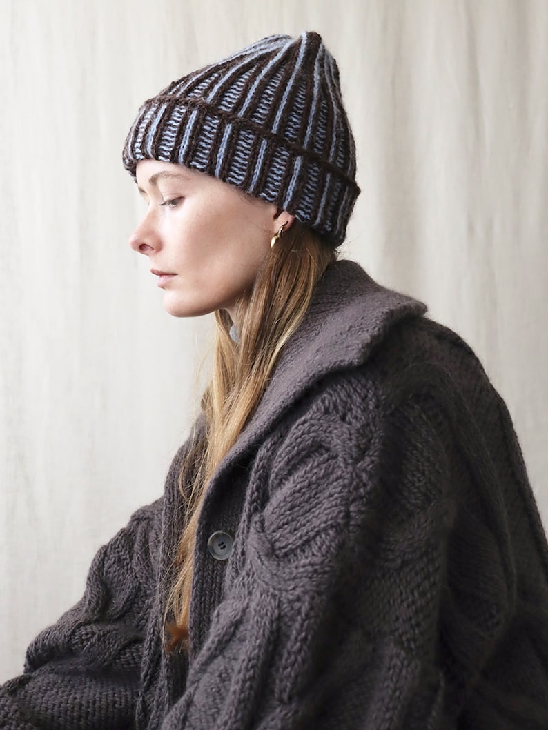 Knitting Pattern Escher Beanie image 2