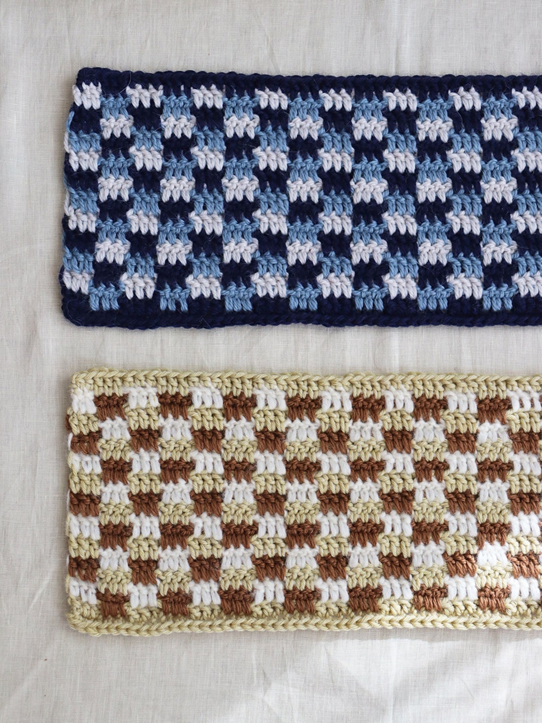 Crochet Pattern - Blok Scarf - Etsy