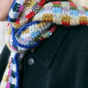 Crochet Pattern Blok Scarf image 7