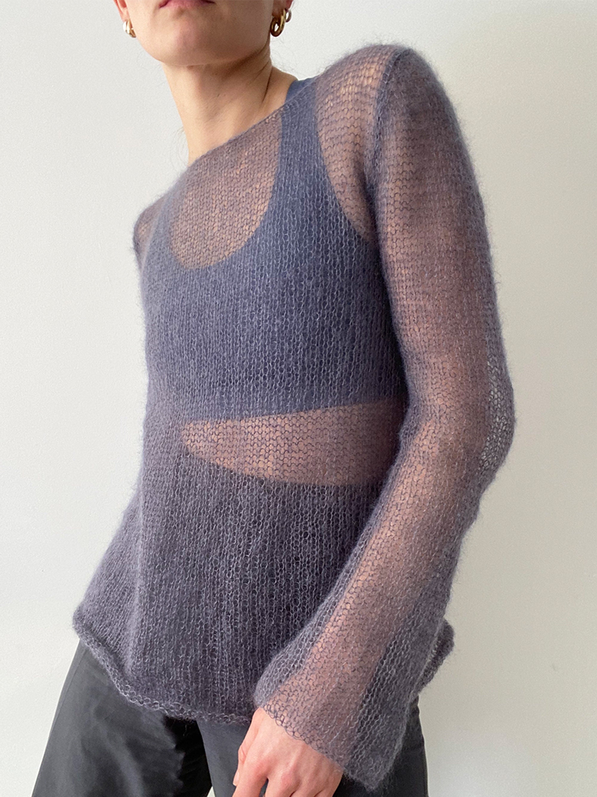 Knitting Pattern - Aura Top - Etsy Knitting Pattern - Aura Top - Etsy