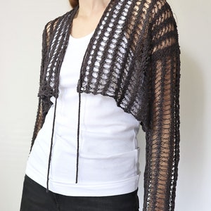 Knitting Pattern Scribble Cardigan image 2