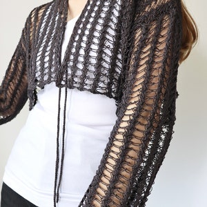 Knitting Pattern Scribble Cardigan image 6