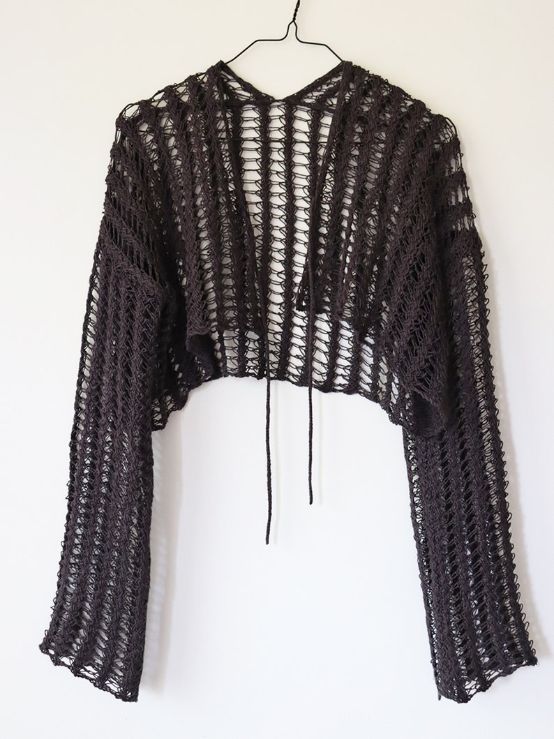 Knitting Pattern Scribble Cardigan image 8