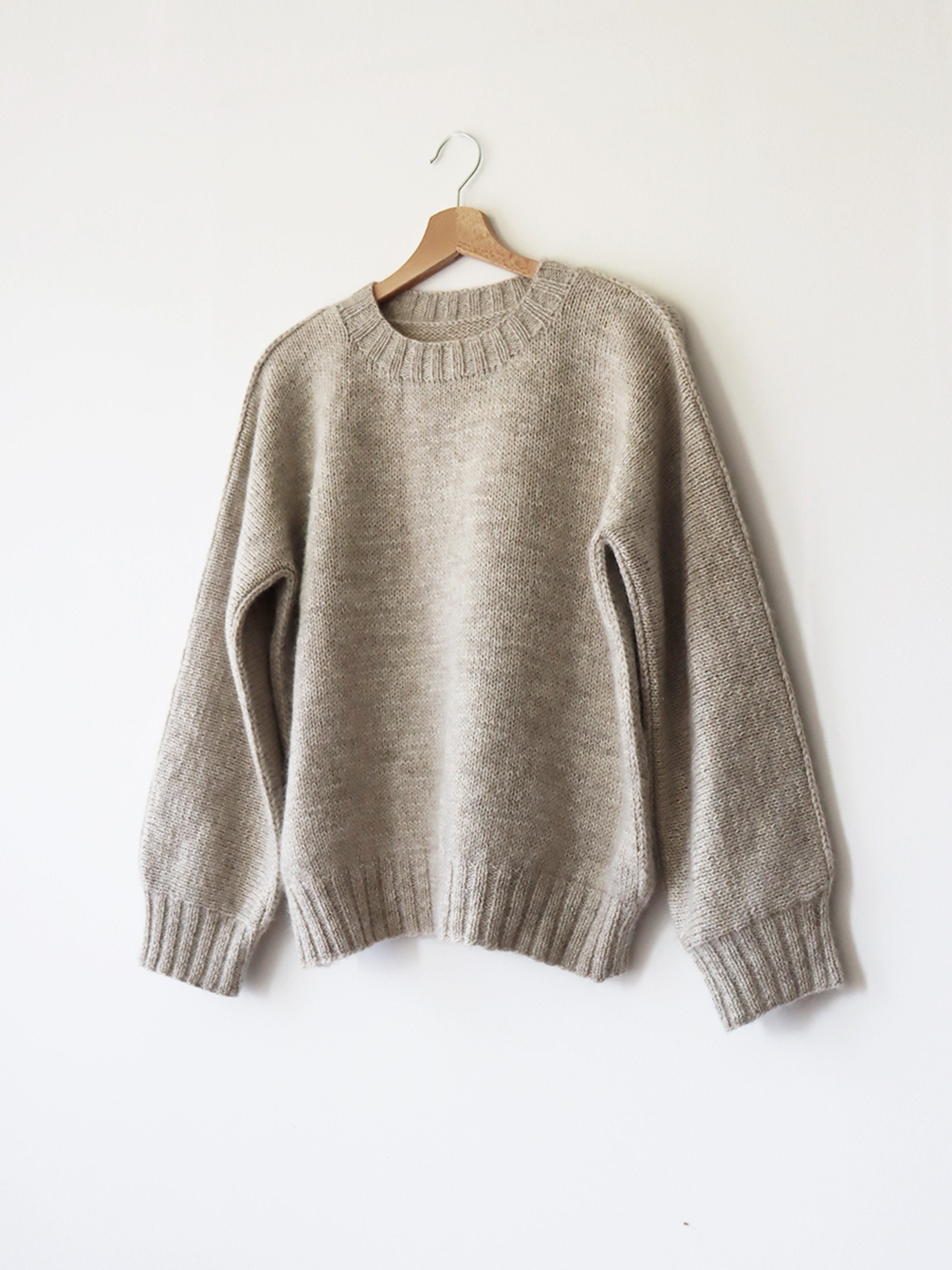 トップス NKNIT pattern pullover sweat Sweater with rhinestone neckline | Genny